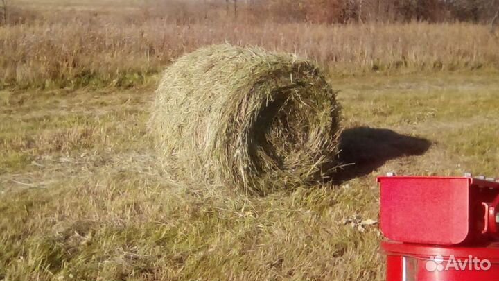 Сено в рулонах