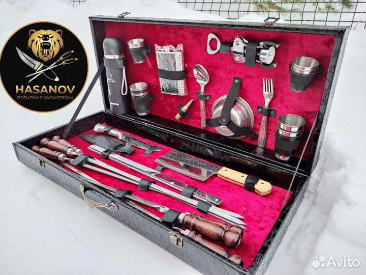 Шашлычный набор подарочный