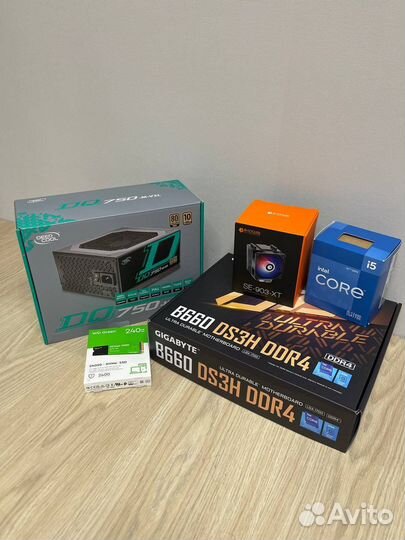 Игровой пк core i512400/rtx3070ti/ddr4-16gb