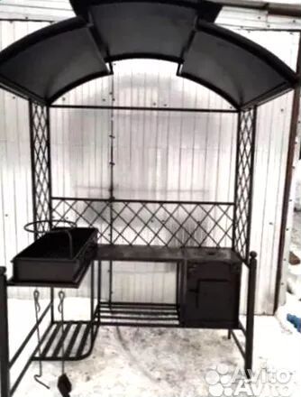 Мангал С крышей