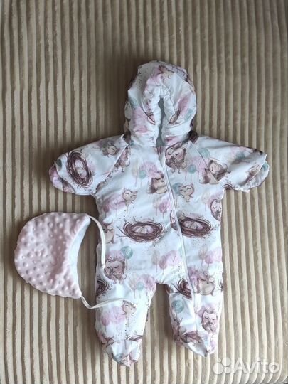 Конверт на выписку зимний для девочки