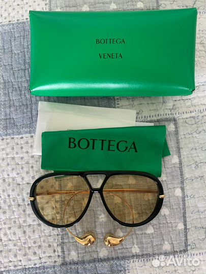 Bottega veneta серьги капли оригинал