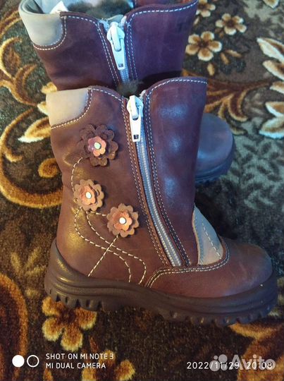 Сапоги для девочки