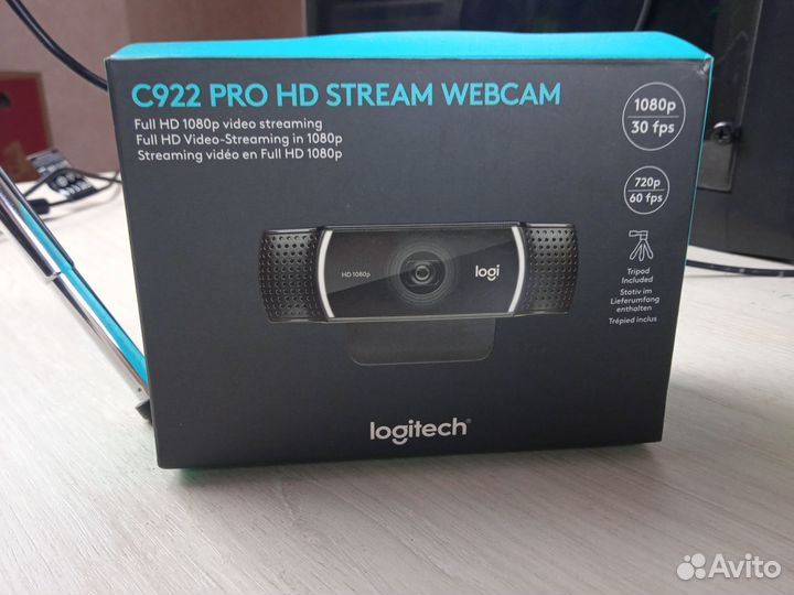 Веб-камера Logitech C922 Pro Stream