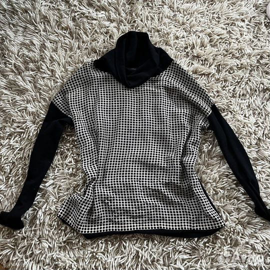 MaxMara топ макраме сетка бохо вещи винтаж