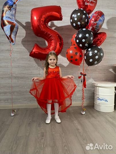 Детское нарядное платье 110