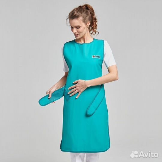 Фартук рентгенозащитный, резина, 0,35 мм Pb