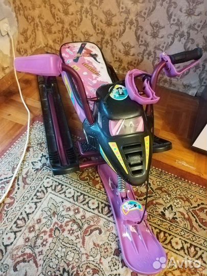 Детский снегокат бу