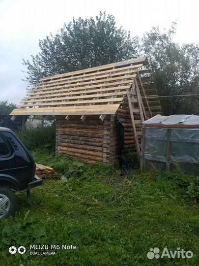 Сруб бани 6*3