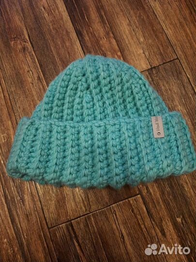 Шапка женская вязаная ручная работа новая