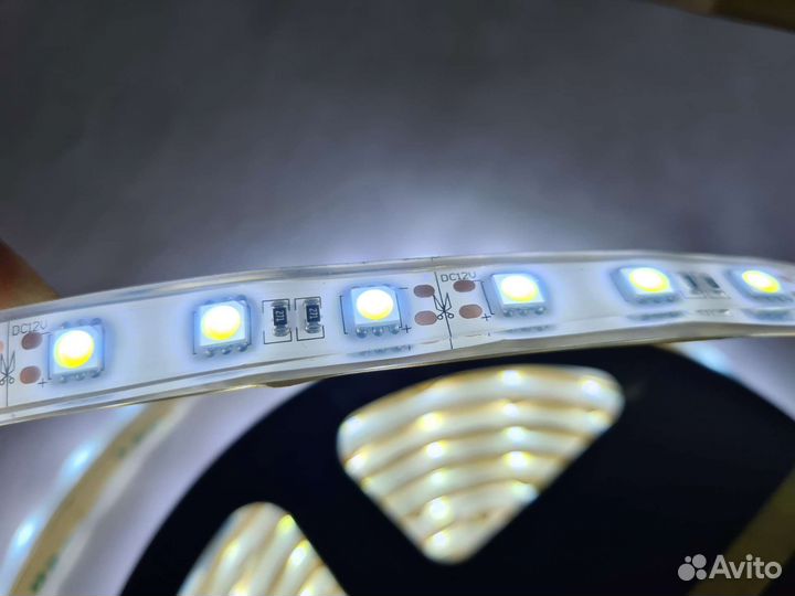 Светодиодная лента 12 в. IP68