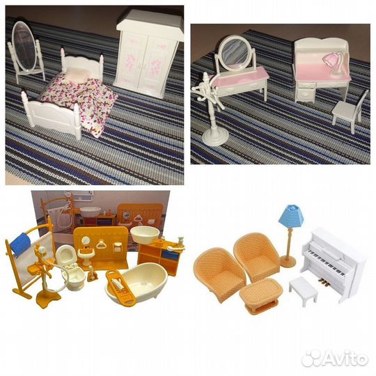 Новые наборы мебели для Sylvanian families