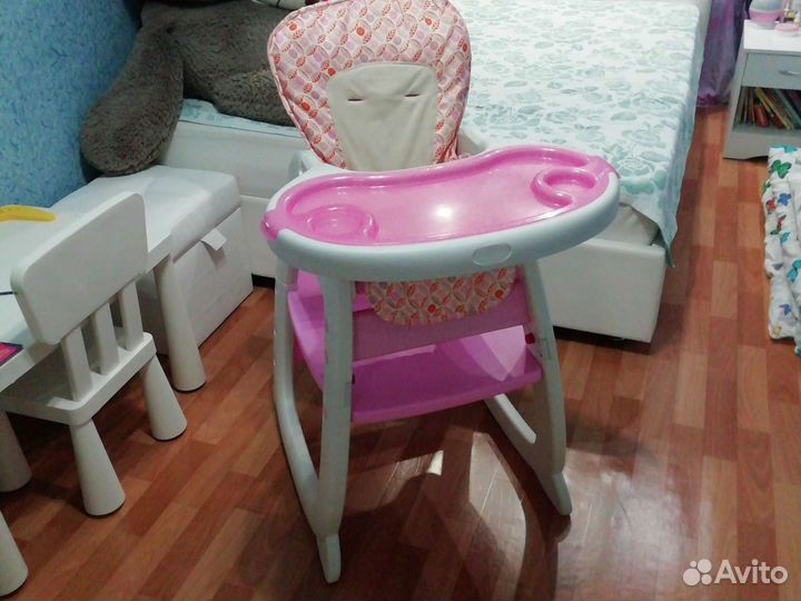 Стул для кормления для девочки babyton