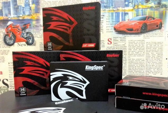 SSD диски KingSpec 512 gb. Новые. Гарантия