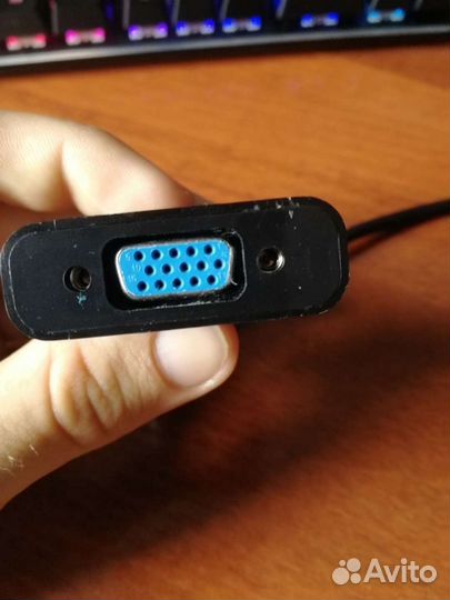 Переходник с vga на hdmi и dvi-d на vga