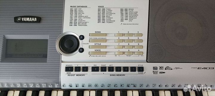 Синтезатор yamaha psr E403