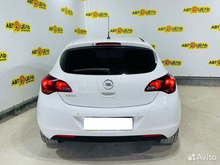 Opel Astra 1.6 AT, 2012, 118 600 км