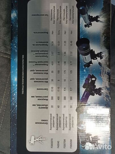 Телескоп астрономический Sturman, FS305OM