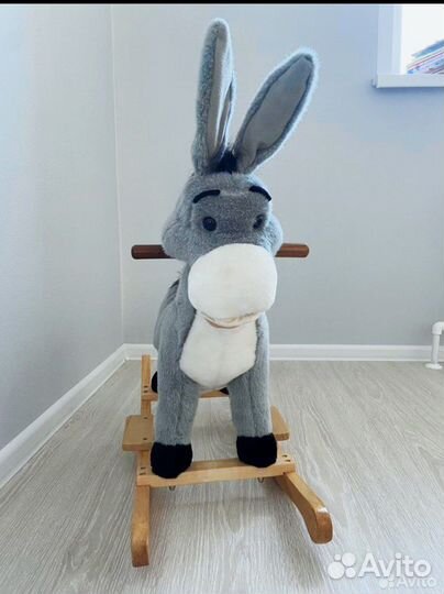 Детская качалка ослик