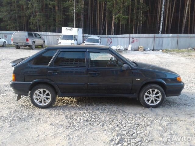 Бампер передний ваз 2114 графитовый металлик