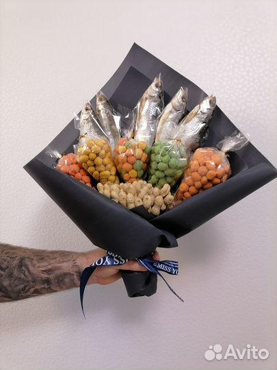 Мужской букет, ореховый букет, рыбный букет