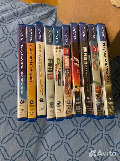 Картриджи для ps vita
