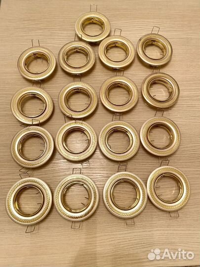 Светильники встраиваемые поворотные MR16, 17 шт