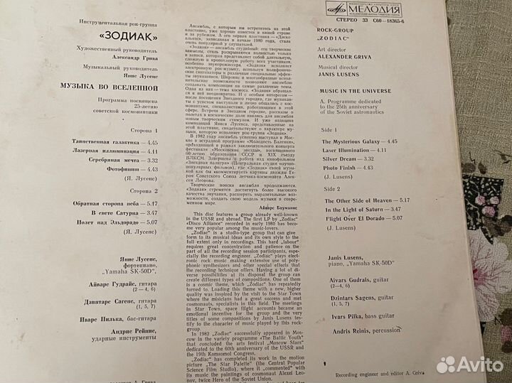 Виниловые пластинки