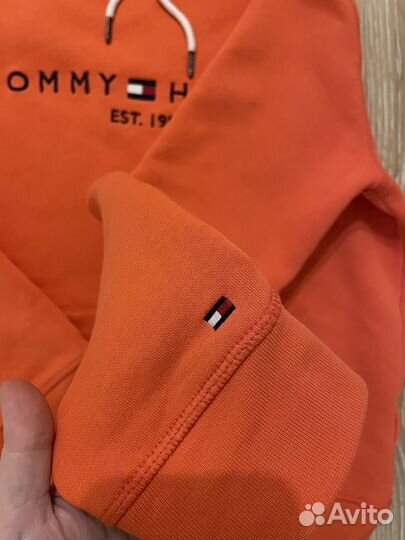 Худи оранжевый Tommy Hilfiger