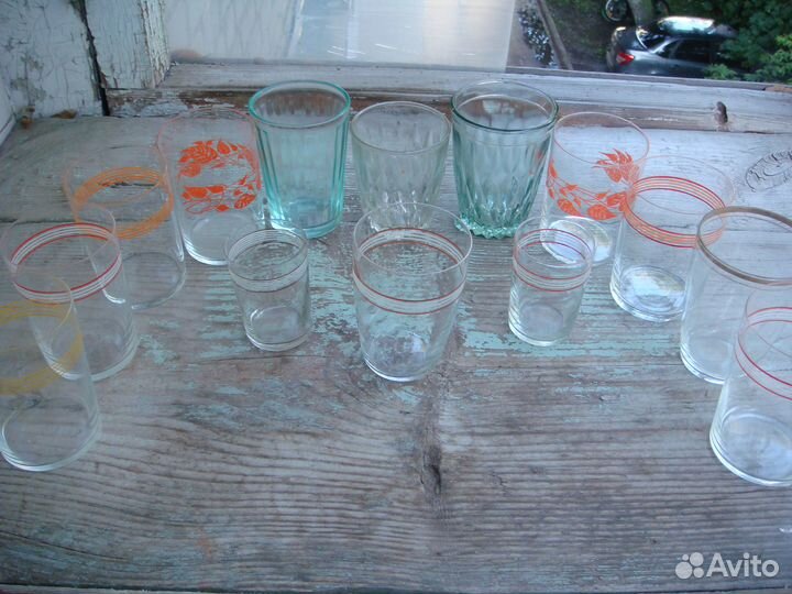 Старинные Стаканы для подстаканников СССР