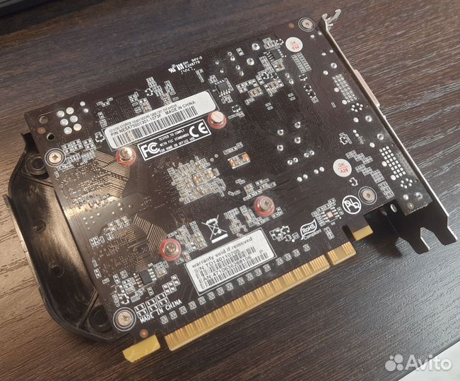 Palit GTX750 с дефектом