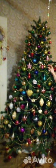 Елка искусственная 210 см бу