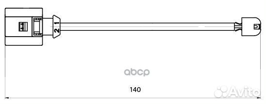 Датчик износа колодок для а/м Porsche Cayenne