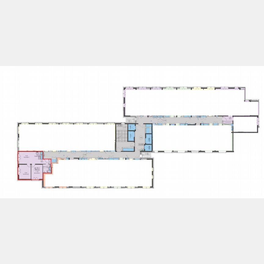 3-к. апартаменты, 49,7 м², 5/19 эт.