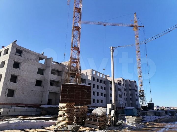 1-к. квартира, 52,7 м², 2/12 эт.