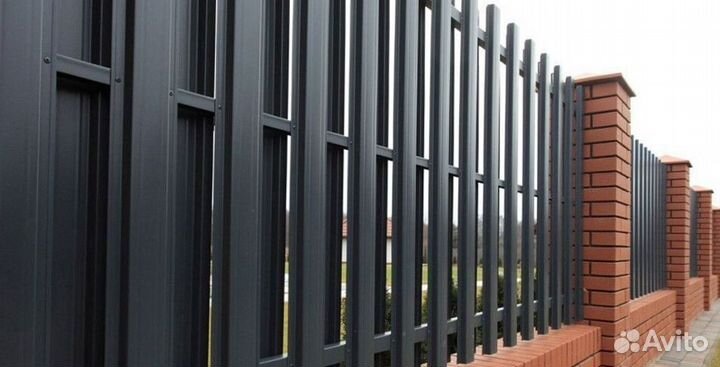 Евроштакетник П- образный