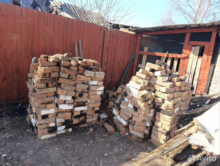 Кирпич б/у бесплатно