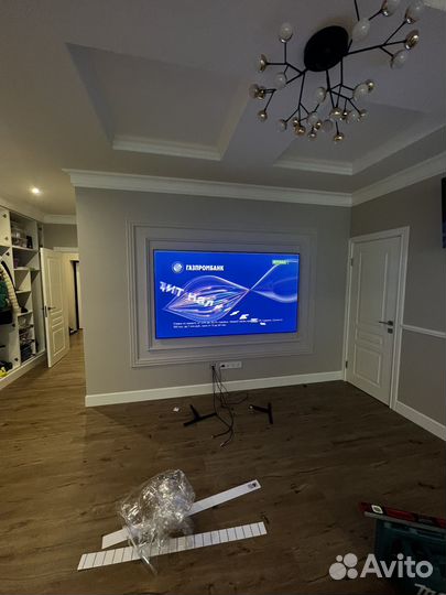 Монтаж кронштейна телевизора