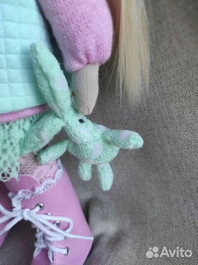 Текстильная интерьерная кукла