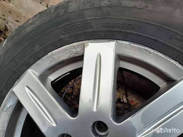 Летние колеса 215/70/16