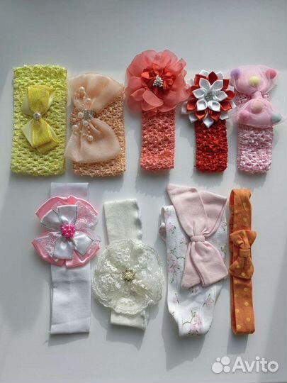 Повязочки на голову для девочки