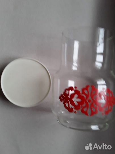 Банка для сыпучих, стеклянная, 1 л, пр-во СССР