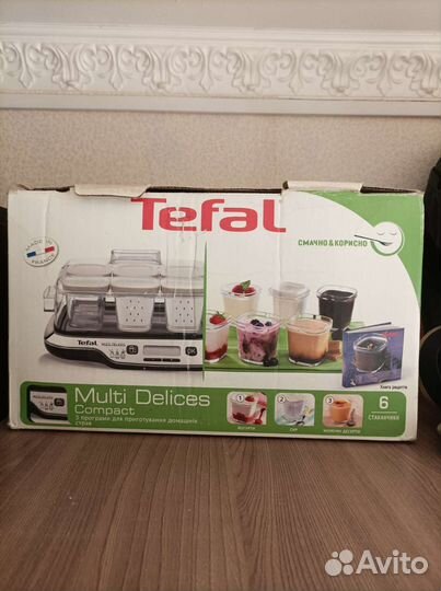 Йогуртница tefal новая