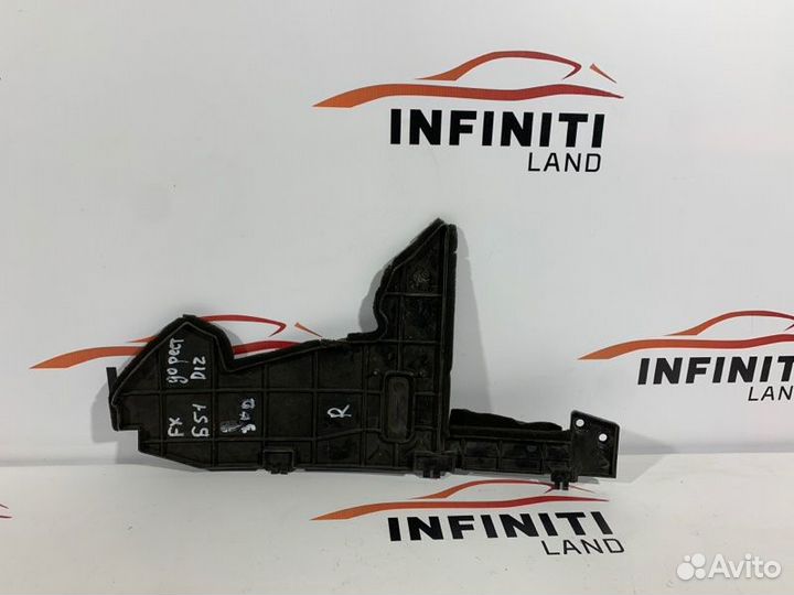 Дефлектор радиатора верхний правый до рест