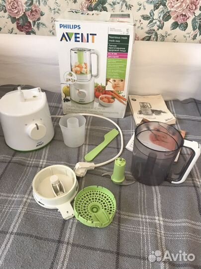 Пароварка philips avent