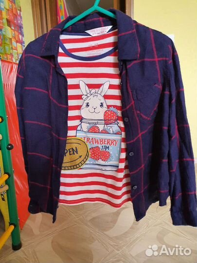 Рубашка детская + футболка