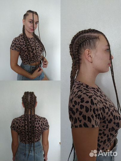 Афрокосы, афрокудри, брейды