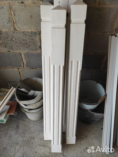 Балясины деревянные и столбы