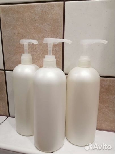 Бутылки с дозатором 1л