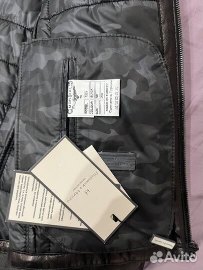 Кожаная куртка мужская брендовая